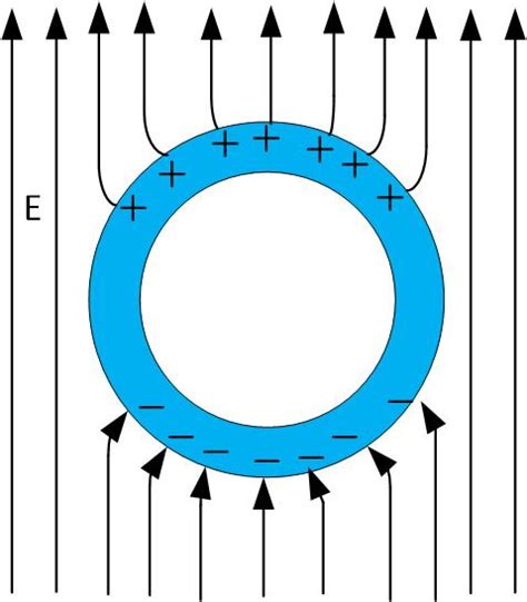 electric field inside a hollow metallic box|electric field in hollow object.